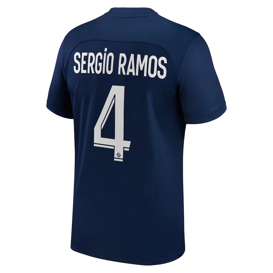 sergio セルヒオ・ラモス パリ・サンジェルマン(PSG)22/23 ホームユニフォーム - Image 1